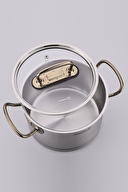 Korkmaz Proline Tencere Seti Gold 8 Parça