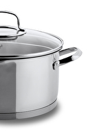 Korkmaz Steama Çelik Tencere 24X12 cm