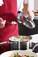 Korkmaz Steama Derin Çelik Tencere 24X16 cm