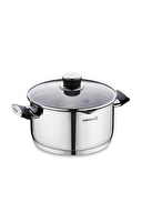 Korkmaz Pera Çelik Derin Tencere 24X16 cm A2082