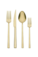 Korkmaz Lora Satin Gold 24 Parça Çatal Kaşık Bıçak Seti