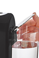 Korkmaz Kahvekolik Aqua Siyah/Krom Otomatik Kahve Makinesi A862-01