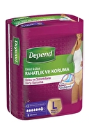 Depend Emici Külot Büyük Boy Kadın 9'lu