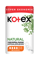 Kotex Natural Ultra Quadro Normal 20'li