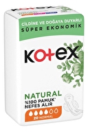 Kotex Natural Ultra Quadro Normal 20'li