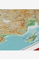 Türkiye Kabartma Fiziki Harita 70x100 Cm