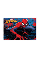 Spiderman 25x35 15 Yaprak Karton Kapak Spiralli Resim Defteri