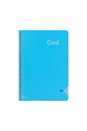 Keskin Color A4 72 Yp.Düz PP Kp.Spiralli Cool Defter