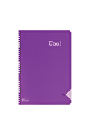 Keskin Color Defter 72 Yaprak A4 Spiralli Plastik Kapak Kareli