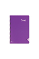 Keskin Color A4 40 Yp.Kareli PP Kp.Spiralli Cool Defter