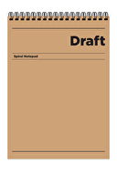 Keskin A4 80 Yp.Çiz. Hafif Kağıt Karton Kapak Draft Bloknot