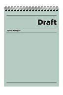 Keskin A4 80 Yp.Çiz. Hafif Kağıt Karton Kapak Draft Bloknot