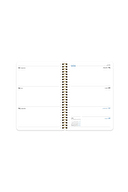 Keskin A5 Spiralli Akademik Ajanda - Mavi