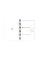 Keskin A5 Spiralli Akademik Ajanda - Mavi