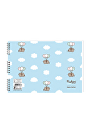 Pusheen 25*35 15 Yp. Spiralli Resim Defteri