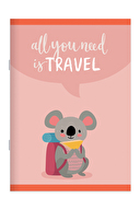 Keskin A4 40 Yp Çiz.Tel Dikişli Karton Kapak Gezginler Defter