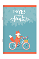 Keskin A4 40 Yp Çiz.Tel Dikişli Karton Kapak Gezginler Defter