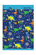 Keskin A4 40 Yp Kar.Tel Dikişli Karton Kapak Ufo Defter