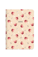 Keskin 18,5*26 48 Yp Kar.Tel Dik. Kuşe Kap.Uninote Coffee Time Defter