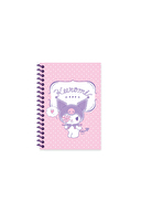 Kuromi A6 48 Yp Kar.Spr.Karton Kapak Defter