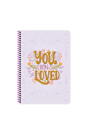 Keskin A4 80 Yp.Kar. PP Kp.Spiralli Motto Defter