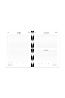 Keskin 2026-17*24 Atatürk Günlük Spiralli Ajanda - Cumhurbaşkanı