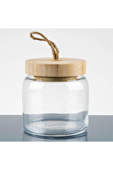 Paşabahçe Woody Bambu Kapaklı Kavanoz 575 cc