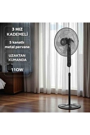 King KV1918 Esinti 18 İnç Uzaktan Kumandalı Ayaklı Vantilatör