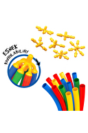 Flexi Bambu Çubuklar 300 Parça Dede