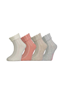 Katia&Bony Kız Çocuk 4'lü Soket Çorap 12401G2096 RNK