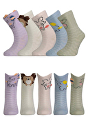 Katia&Bony Kız Çocuk 5'li Soket Çorap 12401G2152 RNK