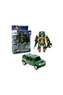 Vardem Kutulu Dönüşebilen Robot - Jeep 1:24