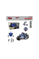 Vardem Uzaktan Kumandalı Full Fonksiyon 2.4G Şarjlı 1:10 Drift Motosiklet