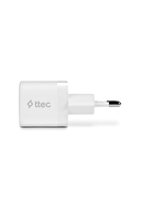 ttec 2SCP03B SmartCharger 30W PD USB-C Seyahat Hızlı Şarj Aleti Beyaz