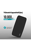 ttec ChargeUp 10.000mAh 15W Taşınabilir Şarj Aleti / Powerbank Siyah