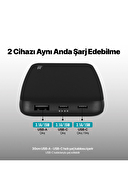 ttec ChargeUp 10.000mAh 15W Taşınabilir Şarj Aleti / Powerbank Siyah