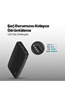 ttec ChargeUp 10.000mAh 15W Taşınabilir Şarj Aleti / Powerbank Siyah