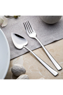 Nehir Tatlı Kaşık Çatal Takımı 12 Parça 2,5 mm