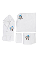 Özdilek Tazmania Lisans Nakışlı Bambu Yenidoğan Bebek Seti