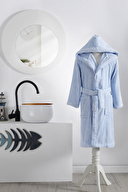 Özdilek Ashley Kapüşonlu Bambu Çocuk Bornozu 1/2 Yaş