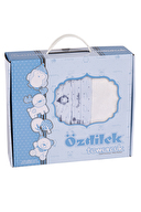 Özdilek Tomurcuk Çift Taraflı Bebek Battaniyesi 90x110 cm
