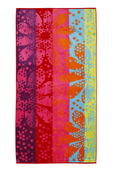 Özdilek Saint Tropez Pop Floral Kadife Plaj Havlusu 101x188 cm