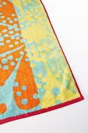 Özdilek Saint Tropez Pop Floral Kadife Plaj Havlusu 101x188 cm