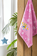 Özdilek Barbie Star Lisanslı Çocuk Bornoz Seti 5/6 Yaş