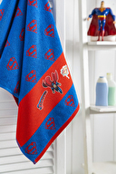 Özdilek Superman Blue Lisanslı Çocuk Bornoz Seti 11/12 Yaş