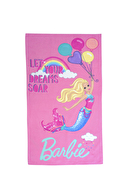 Özdilek Barbie Splash Lisanslı Kadife Plaj Havlusu 70x130 cm