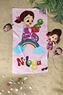Özdilek Niloya Gökkuşağı Lisanslı Kadife Plaj Havlusu 70x130 cm