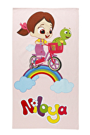 Özdilek Niloya Gökkuşağı Lisanslı Kadife Plaj Havlusu 70x130 cm