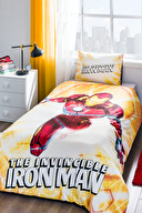 Özdilek Ironman - Hulk Tek Kişilik Lisanslı Çift Taraflı Çocuk Nevresim Takımı