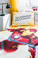 Özdilek Ironman - Hulk Tek Kişilik Lisanslı Çift Taraflı Çocuk Nevresim Takımı